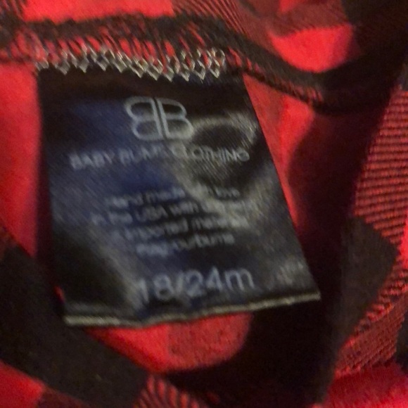 Boutique 18-24 months plaid shirt - Picture 2 of 3